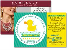 Custom printed post cards