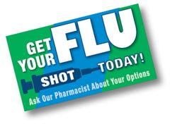 Flu Shot Bag Stuffers / Attachers