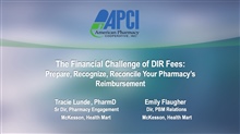 The Financial Challenge of DIR Fees