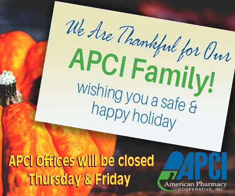 Happy Thanksgiving from APCI