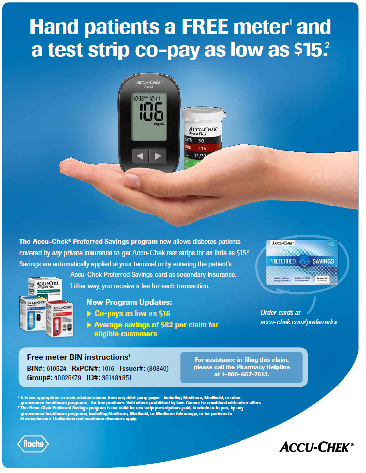 Roche promotion for Accu-Chek products