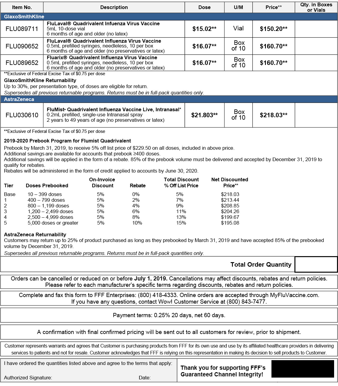 FFF Order Form pg 2