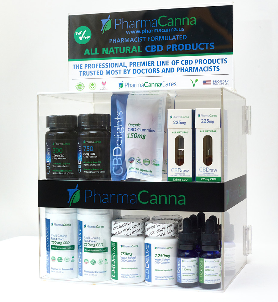 PharmaCanna display