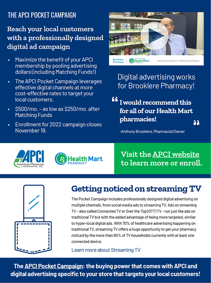 APCI Pocket Campaign digital advertising ad