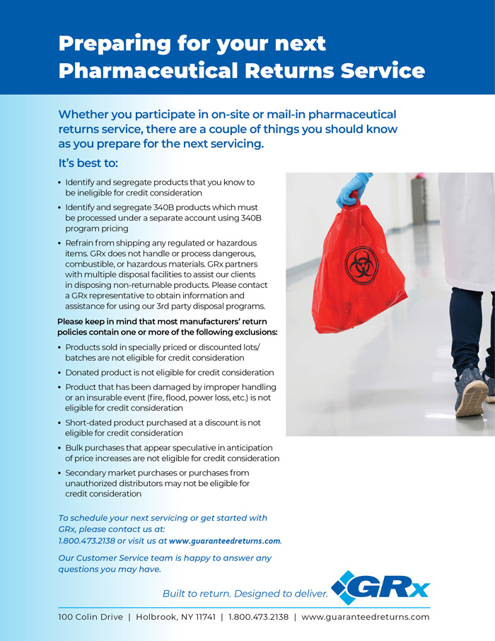 Guaranted Returns information sheet