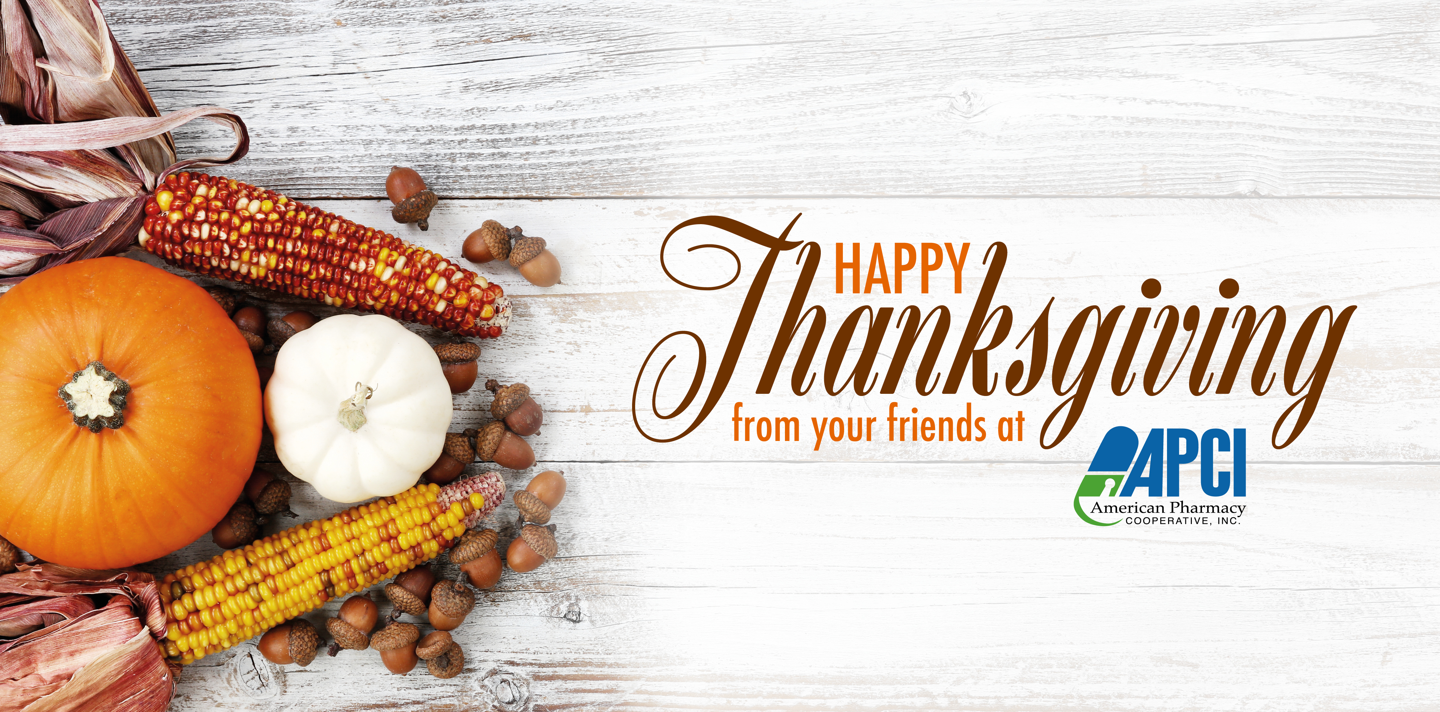 Happy Thanksgiving from APCI