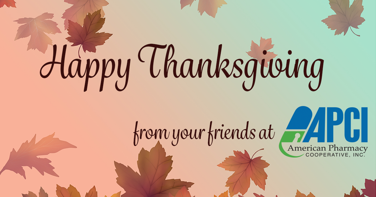 Happy Thanksgiving from APCI