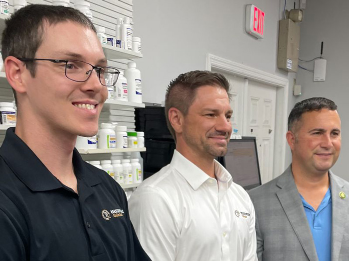 Soto visits Prescriptions Unlimited