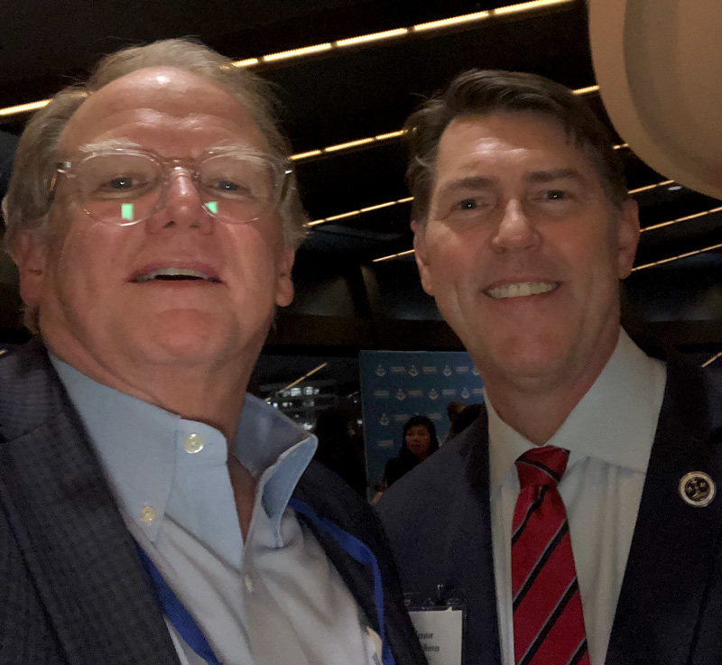 Bill Eley with Tennessee State Senator Shane Reeves