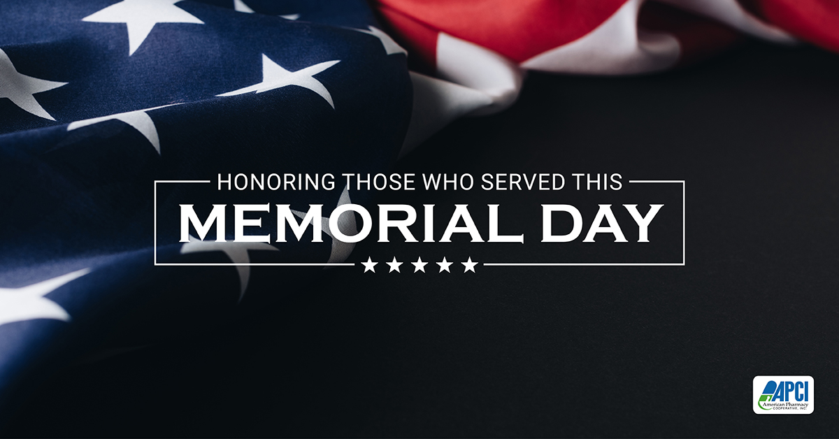 APCI Memorial Day banner