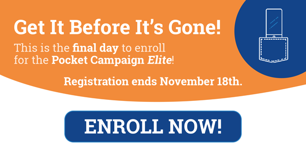 APCI Pocket Campaign Elite enrollment graphic