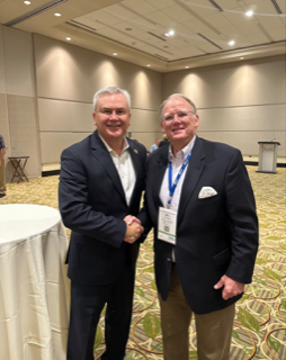 Greg Reybold at the 2023 Florida Pharmacy Association meeting