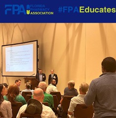 Greg Reybold at the 2023 Florida Pharmacy Association meeting
