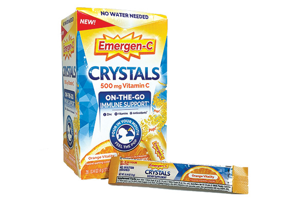 An image of a box of Emergen-C Crystal Sticks