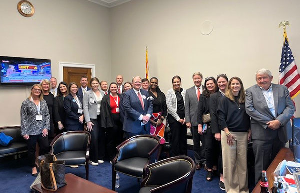 APCI representatives and members with others in the Alabama delegation on Capitol Hill
