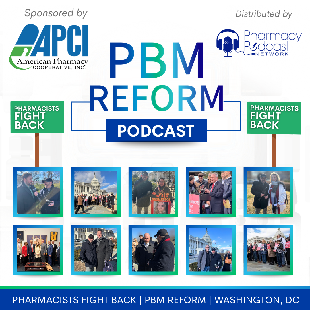 PBM Reform Podcast promotional image