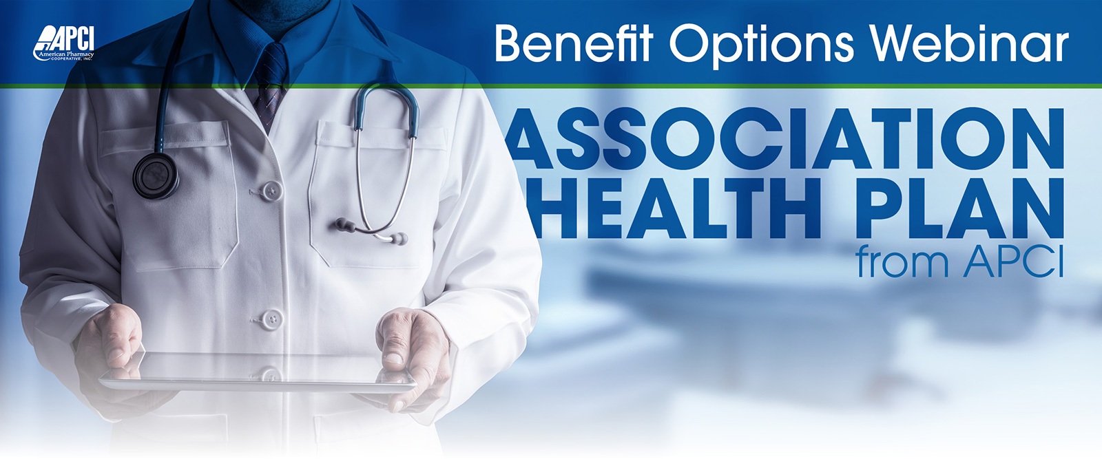 APCI Assocation Health Plan webinar header