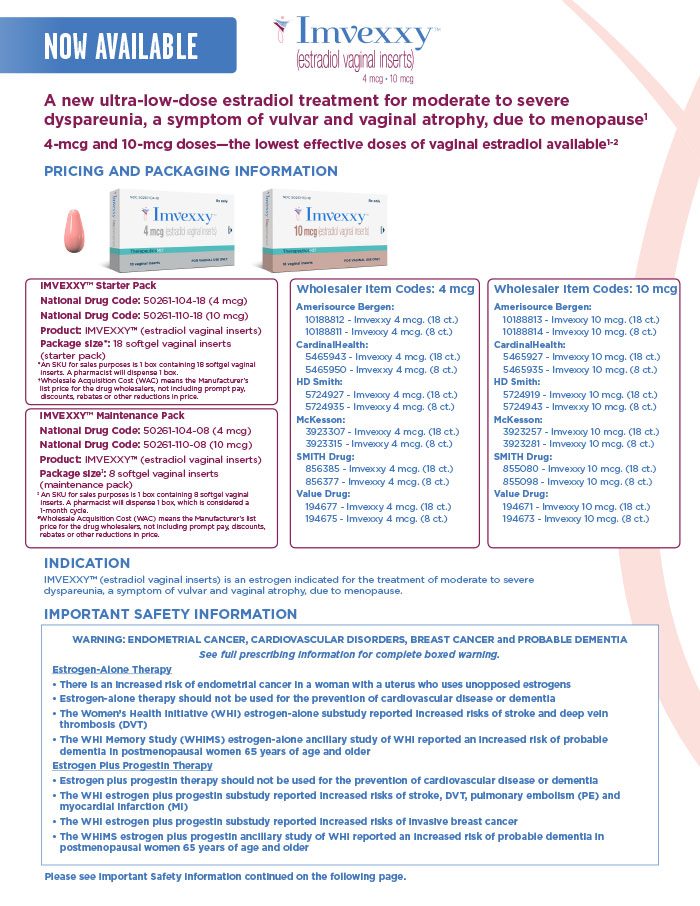 Imvexxy info sheet