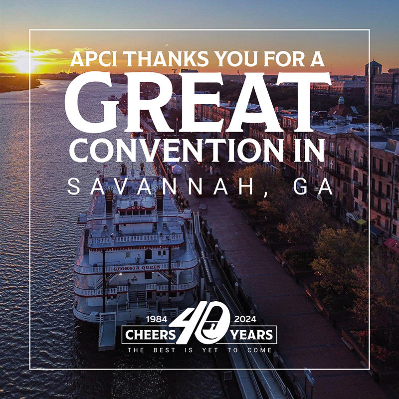 Thank you for a great 2024 convention in Savannah