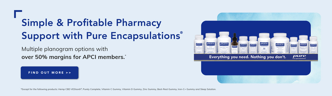 Pure Encapsulations promo banner