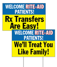 APCI Rite-Aid closing signage sample